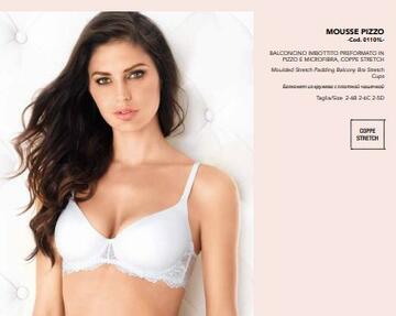 ART. MOUSSE PIZZO COP D- reggiseno donna mousse pizzo coppa d - Fratelli Parenti